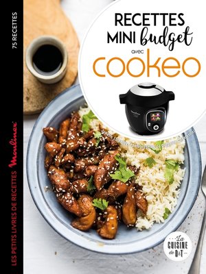 cover image of Recettes mini budget avec cookeo